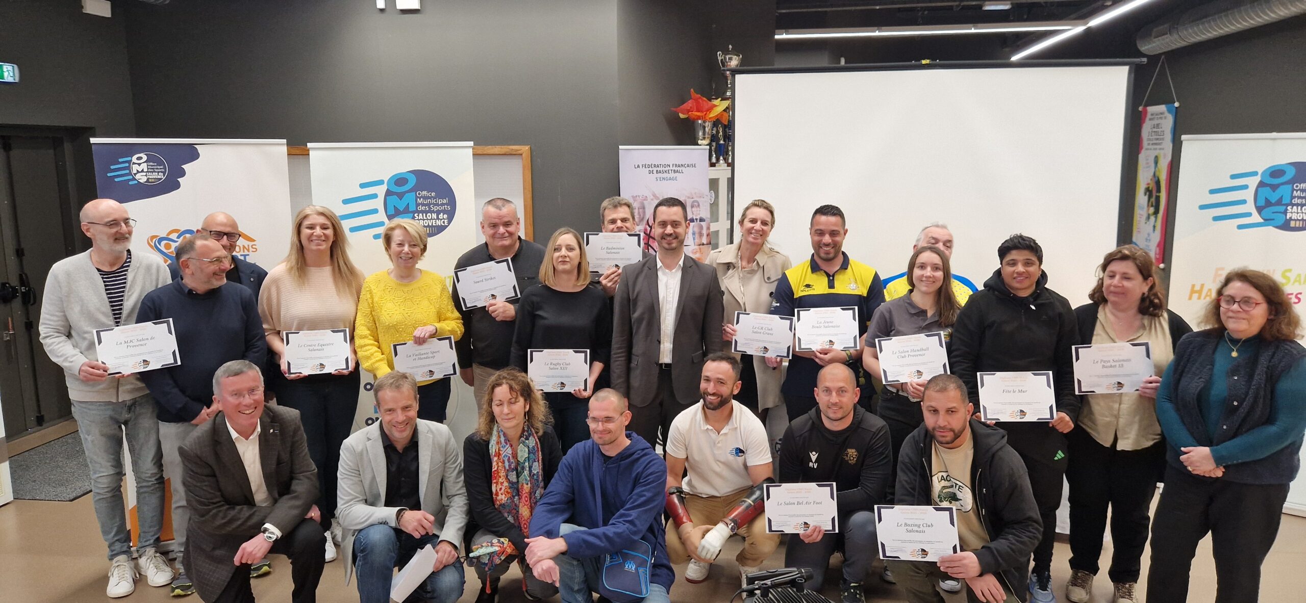 Reception du label OMS handi 2025 :  