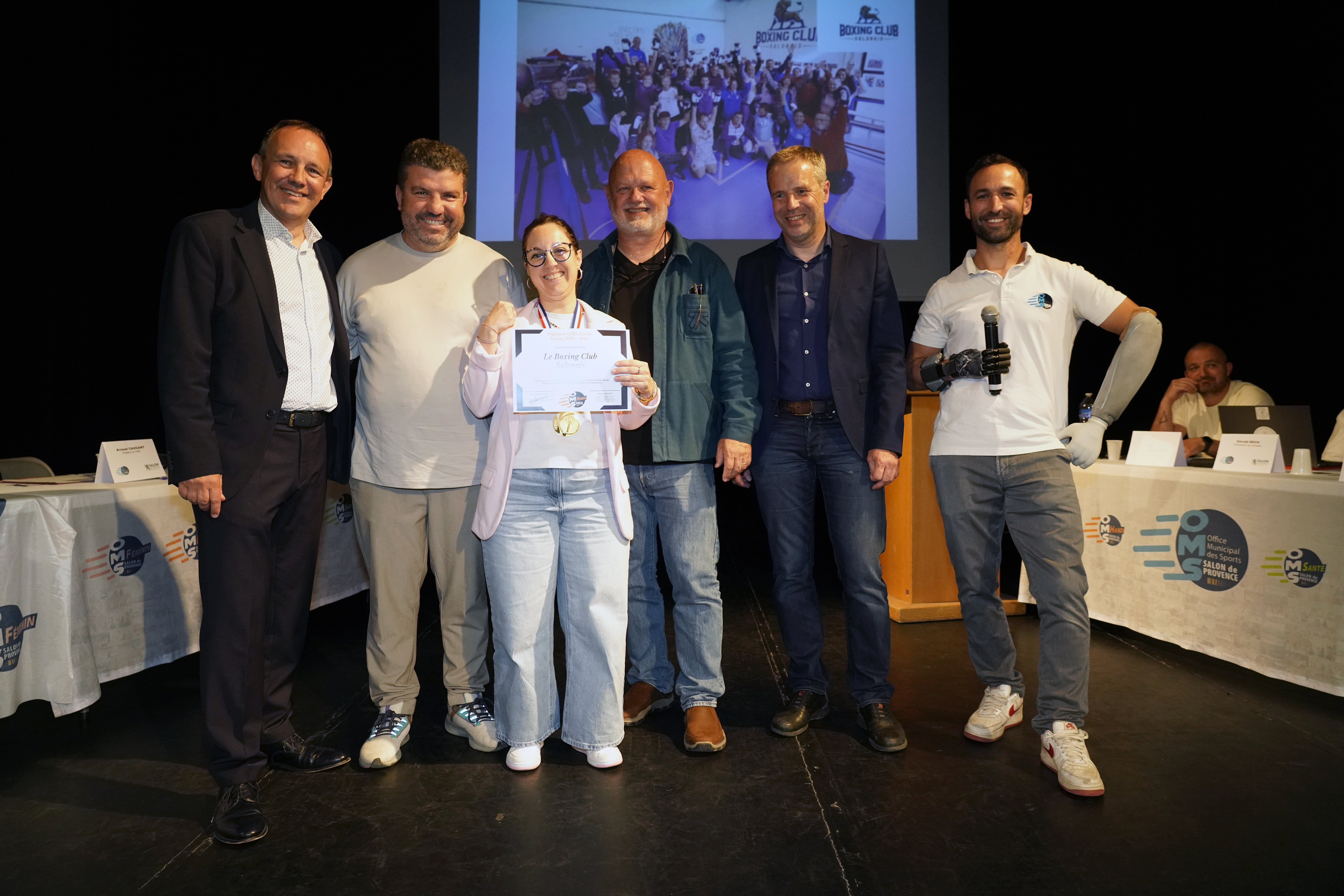 Boxing Club Salonais - 2026 :  Crédit Photo : Philippe Davi