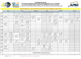 Planning APSO 2025 2026